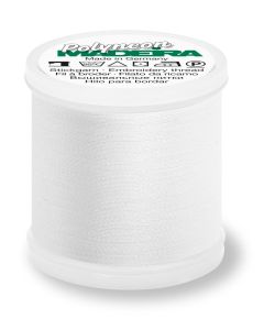 MADEIRA - Polyneon 40 - 400m Spool Col. 1801 Bright White