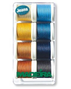 MADEIRA THREAD BOX - Aerofil 35 Jeans - 8 x 100m