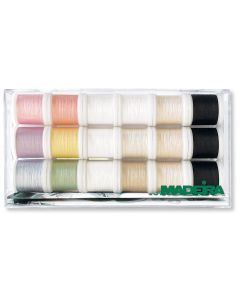 MADEIRA THREAD BOX -QUILTBOX COTONA No.80 - 18 x 200m