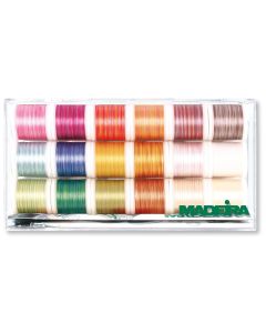MADEIRA THREAD BOX -QUILTBOX COTONA No.50 Multicolor - 18 x 200m