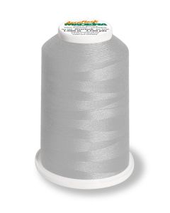 MADEIRA - Aeroflock 100 Miniking Bulk Overlock Thread - 1000m Spool Col. 8100 Pearl Grey