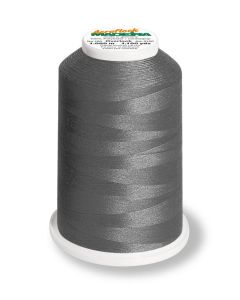 MADEIRA - Aeroflock 100 Miniking Bulk Overlock Thread - 1000m Spool Col. 8111 Carbon