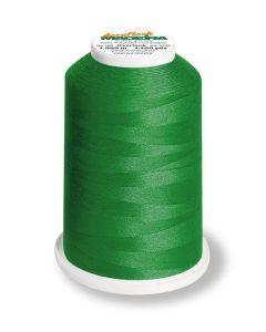 MADEIRA - Aeroflock 100 Miniking Bulk Overlock Thread - 1000m Spool Col. 8500 Emerald