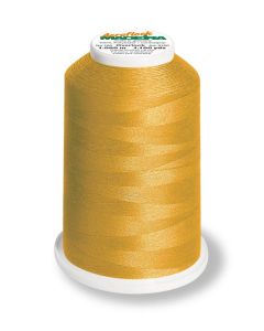 MADEIRA - Aeroflock 100 Miniking Bulk Overlock Thread - 1000m Spool Col. 8700 Gold
