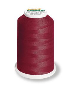 MADEIRA - Aeroflock 100 Miniking Bulk Overlock Thread - 1000m Spool Col. 8785 Burgundy