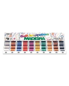 MADEIRA DISPLAY - Cotona 30 Multicolor 10 Colors - 50 Spools x 400m