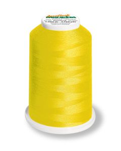MADEIRA - Aeroflock 100 Miniking Bulk Overlock Thread - 1000m Spool Col. 9360 Canary