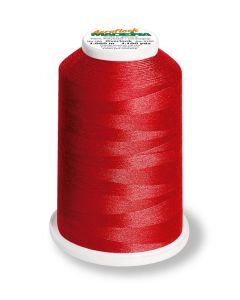 MADEIRA - Aeroflock 100 Miniking Bulk Overlock Thread - 1000m Spool Col. 9470 Ruby