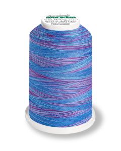 MADEIRA - Aerolock 125 Miniking Multicolor - 1200m Spool Col. 9508 Blue Lagoon