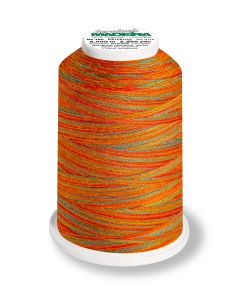 MADEIRA - Aerolock 125 Miniking Multicolor - 1200m Spool Col. 9600 Sunset