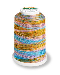 MADEIRA - Aeroflock 100 Miniking Bulk Overlock Thread Multicolor - 1000m Spool Col. 9603 Opal