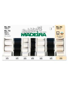 MADEIRA DISPLAY - Bobbinfil No. 60, No. 70 and No. 80 -  35 Spools