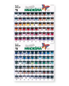 MADEIRA THREAD DISPLAY - Rayon 40 Extended Collection 120 Colors in 2 Display Units - 120 x 200m