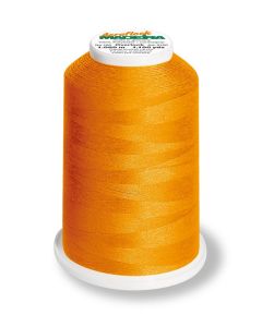 MADEIRA - Aeroflock 100 Miniking Bulk Overlock Thread - 1000m Spool Col. 9937 Neon Orange