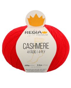 REGIA 4-Ply PREMIUM Cashmere 100g - Lipstick Red