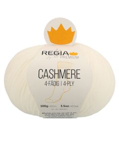 REGIA 4-Ply PREMIUM Cashmere 100g - White
