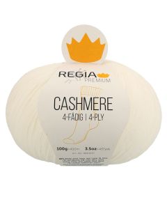 REGIA 4-Ply PREMIUM Cashmere 100g - White