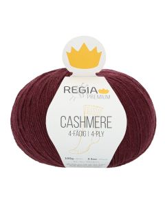 REGIA 4-Ply PREMIUM Cashmere 100g - Wine Red