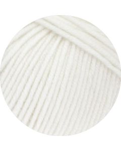 Cool Wool Big - Classic Merino Yarn - White Col. 615 - 50g Skein by Lana Grossa