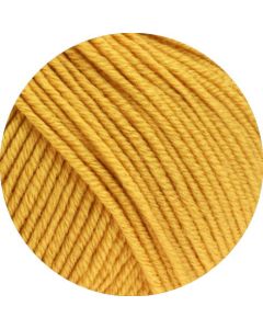 Cool Wool Big - Classic Merino Yarn - Saffron Yellow Col. 986 - 50g Skein by Lana Grossa