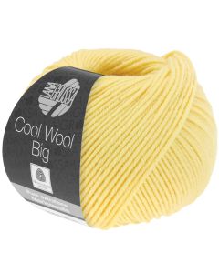 Cool Wool Big - Classic Merino Yarn - Medium Grey Col. 928 - 50g Skein by Lana Grossa