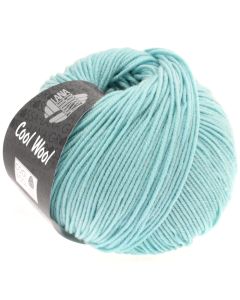 Cool Wool Superfine - Classic Merino Yarn - Turquoise Col. 2020 - 50g Skein by Lana Grossa