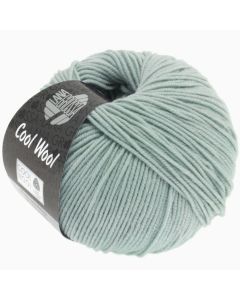 Cool Wool Superfine - Classic Merino Yarn - Ice Grey Col. 2028 - 50g Skein by Lana Grossa