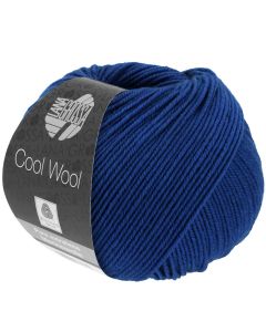 Cool Wool Superfine - Classic Merino Yarn - Marine Blue Col. 2099 - 50g Skein by Lana Grossa