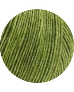 Ecopuno - Cotton, Merino, Baby Alpaca Yarn - Apple Green Col.02 - 50g Skein by Lana Grossa