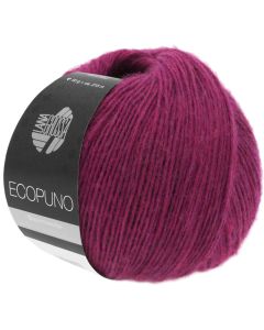 Ecopuno  - Solid - Purple Col.22 - 50g Skein by Lana Grossa