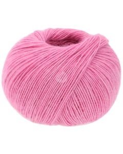 Ecopuno  - Solid - Geranium Pink Col.82 - 50g Skein by Lana Grossa