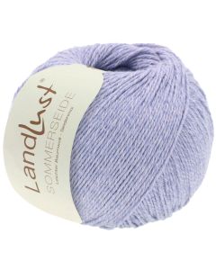 LANDLUST SOMMERSEIDE -Silk/Cotton Yarn - Lilac Col. 41 - 50g Skein by Lana Grossa