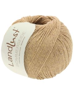 LANDLUST SOMMERSEIDE -Silk/Cotton Yarn - Camel Col. 44 - 50g Skein by Lana Grossa