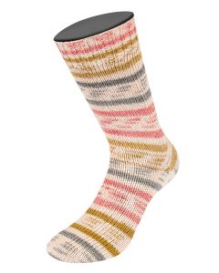 Meilenweit 100 Cotton Bamboo Marinella Sock Yarn Col.5187 100g Skein - Lana Grossa