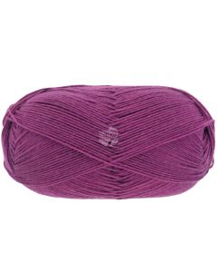 MEILENWEIT 100 MERINO EXTRAFINE Solid Red Purple  Col. 2432 - 100g Sock Yarn by Lana Grossa