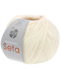 Meilenweit 100 Seta - Sand Col. 30 - 100g Skein 4ply Sock Yarn by Lana Grossa