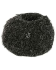 Natural Alpaca Lungo - Black Col. 004 - 50g Skein by Lana Grossa