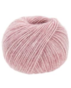 Natural Alpaca Pelo - Mottled Pink Col. 015- 50g Skein by Lana Grossa