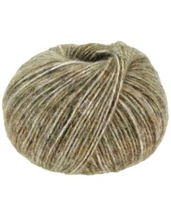Natural Alpaca Pelo - Mottled Hay Green Col. 021 - 50g Skein by Lana Grossa