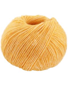Natural Alpaca Pelo - Mottled Yolk Yellow Col. 028 - 50g Skein by Lana Grossa