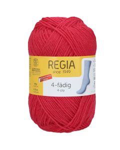 REGIA 4-Ply Solid Yarn 50g - Azalea
