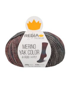 REGIA 4-Ply PREMIUM Merino Yak Color 100g -  Landscape col.8512