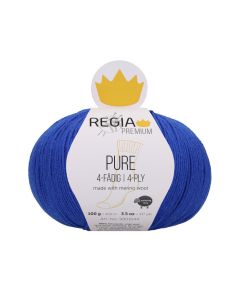 REGIA 4-Ply PREMIUM Pure 100g - 100% Virgin Merino Wool - Bluebird col.53