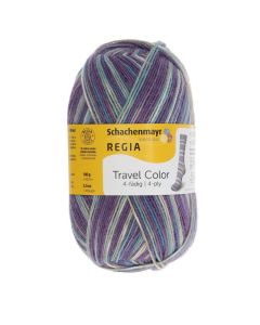 Regia 4-Ply Color Self Patterning Sock Yarn 100g Skein - Stelvio Pass Col. 01112