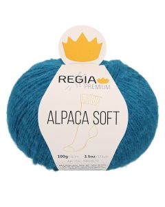 REGIA 4-Ply PREMIUM Alpaca Soft 100g - Petrol
