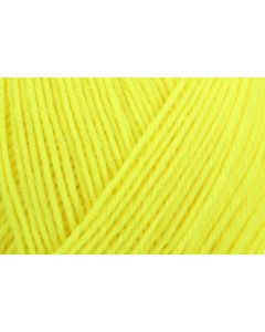 REGIA 4-Ply Solid Yarn 50g - Neon Yellow
