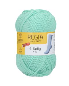 REGIA 4-Ply Solid Yarn 50g - Aqua