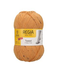 REGIA 4-Ply Tweed 100g - Golden Yellow