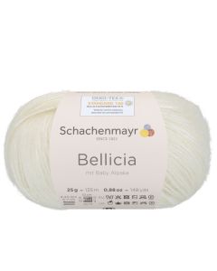 Schachenmayr "Bellicia" Alpaca Viscose Blend Yarn 25g Skein - Natural