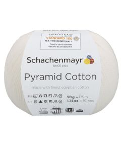 Schachenmayr Pyramid Cotton 50g - White